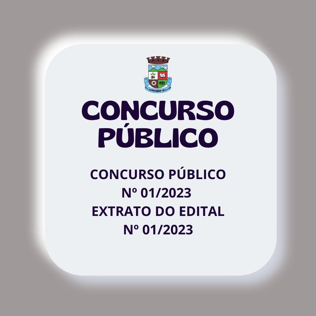 Aviso de Concurso Público 